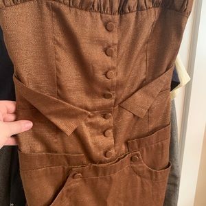 L.A.M.B. Vintage Corset Dress Size 8